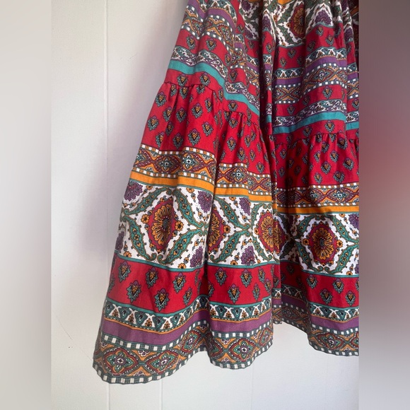 Vintage Tiered Handmade Skirt - Picture 3 of 5